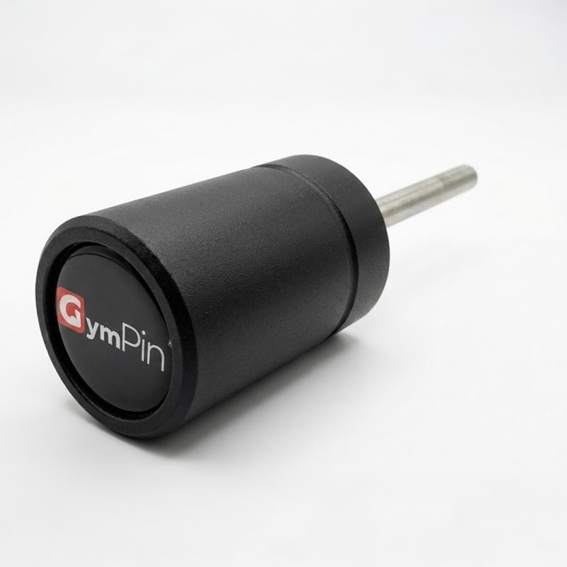 The 2" MiniPin Black Edition by GymPin - Powder Coated Black for Superior Look & Protection